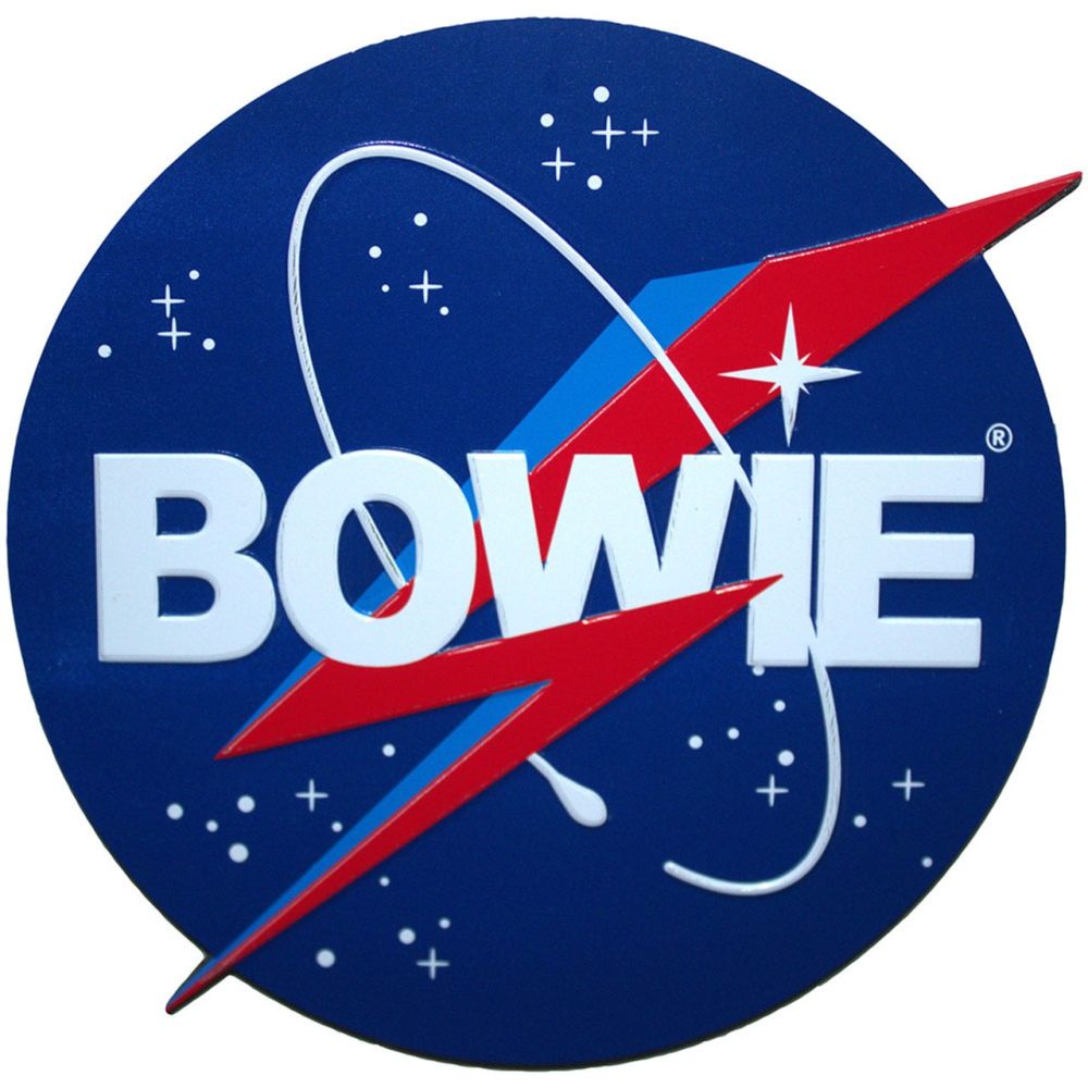 David Bowie - NASA Koelkastmagneet - Blauw
